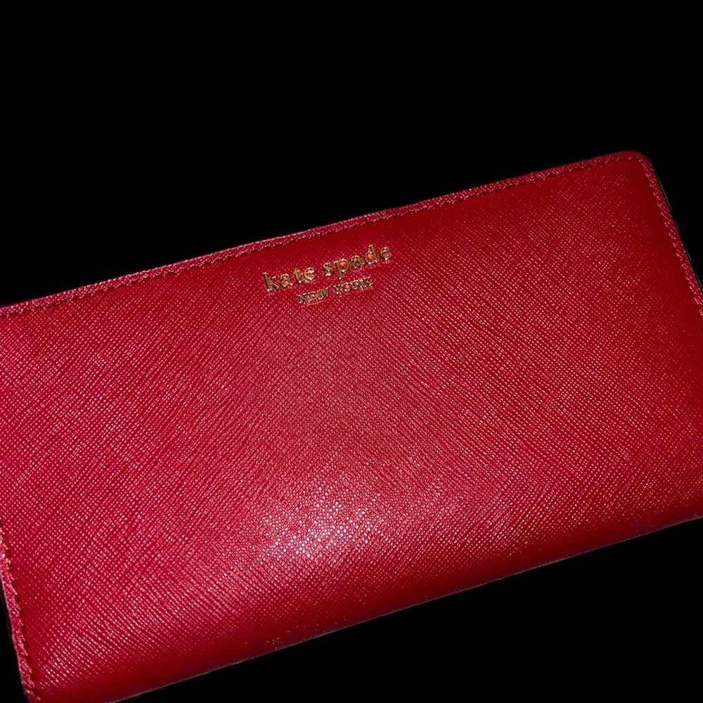 NWOT RED KATE SPADE WALLET